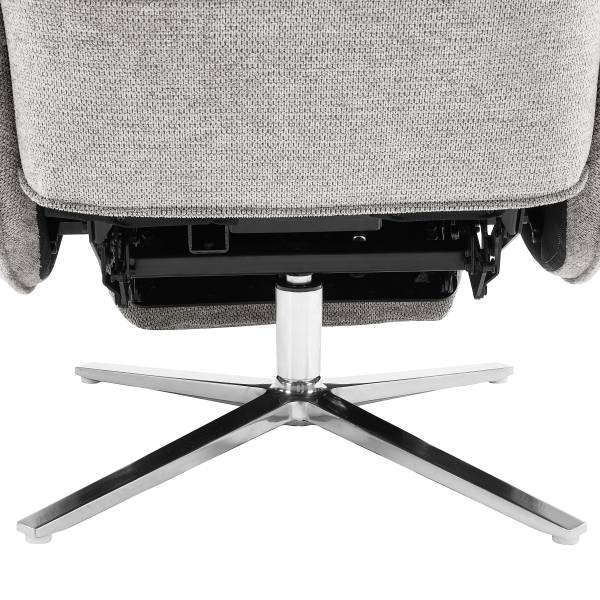 Relaxsessel ALRESTO Webstoff Aranja: Hellgrau