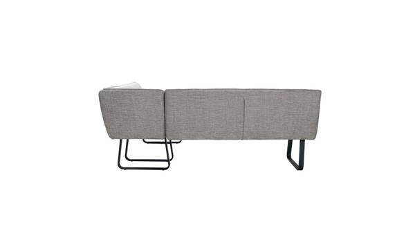 Eckbank PAAMA Beige - Chenille - Eisen - 213 x 86 x 167 cm