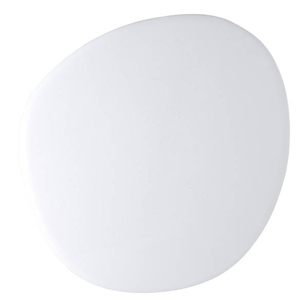 Lampada da soffitto LED Sileras Acciaio - Bianco - 1 punto luce - Diametro: 45 cm
