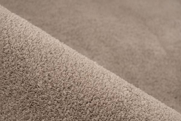 Kurzflorteppich Earthquake 225 Polyester - Taupe - 80 x 140 cm