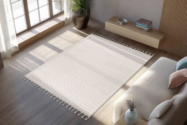 Kurzflorteppich Reef 225 Polypropylen - 120 x 170 cm