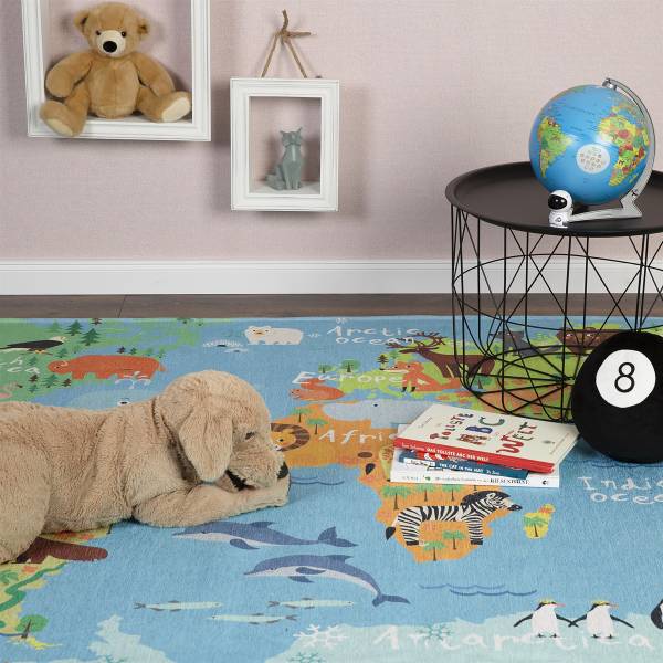 Kurzflorteppich Sympathy Kids 243 Polyester - 120 x 170 cm