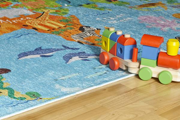 Kurzflorteppich Sympathy Kids 243 Polyester - 120 x 170 cm