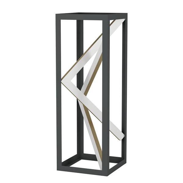 LED-Tischleuchte Penela Aluminium /Stahl - Schwarz / Gold - 1-flammig