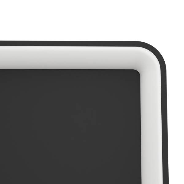 Lampada da soffitto LED Loretello Acciaio - 1 punto luce - Nero