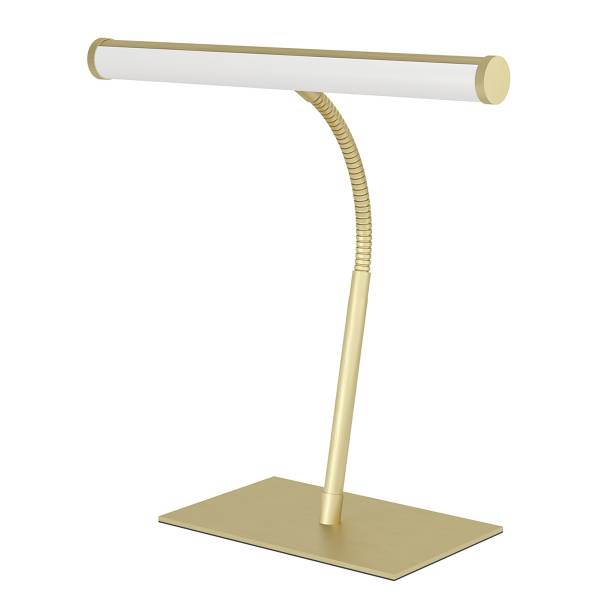 LED-Tischleuchte Riccione Aluminium / Stahl - 1-flammig - Messing