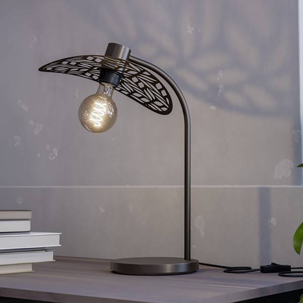 Lampada da tavolo Swaby Acciaio - Bronzo - 1 punto luce
