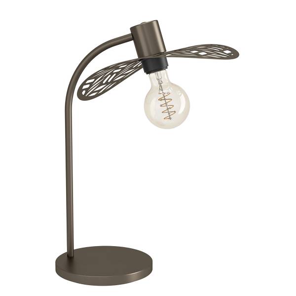 Lampada da tavolo Swaby Acciaio - Bronzo - 1 punto luce