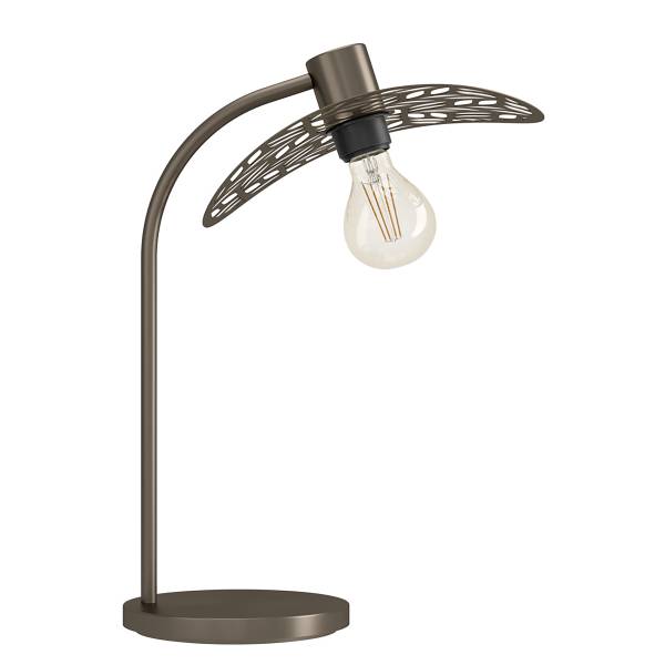 Lampada da tavolo Swaby Acciaio - Bronzo - 1 punto luce