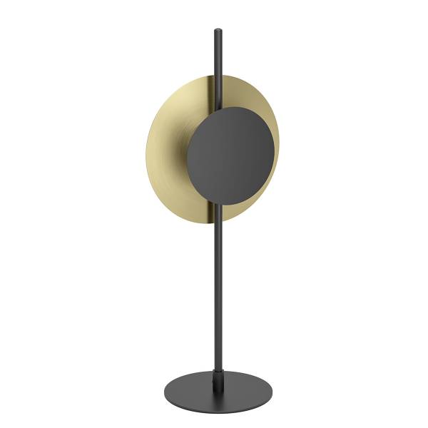 Lampada da tavolo LED Tocina Acciaio - Nero / Ottone - 1 punto luce