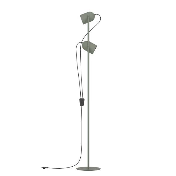 Lampadaire Tilston acier - 1 lumière - Vert pistache