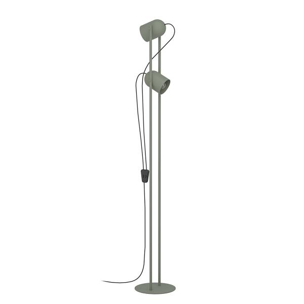 Lampadaire Tilston acier - 1 lumière - Vert pistache