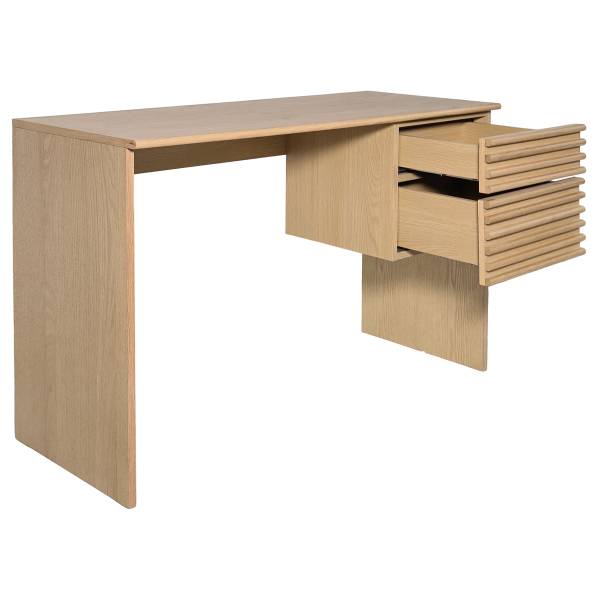 Schreibtisch STABY Echtholzfurnier - Eiche