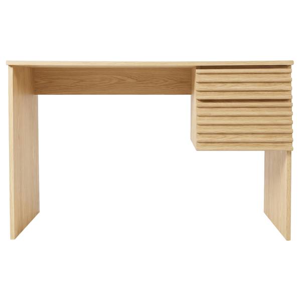 Schreibtisch STABY Echtholzfurnier - Eiche