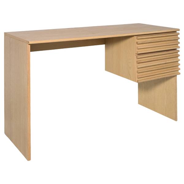 Schreibtisch STABY Echtholzfurnier - Eiche