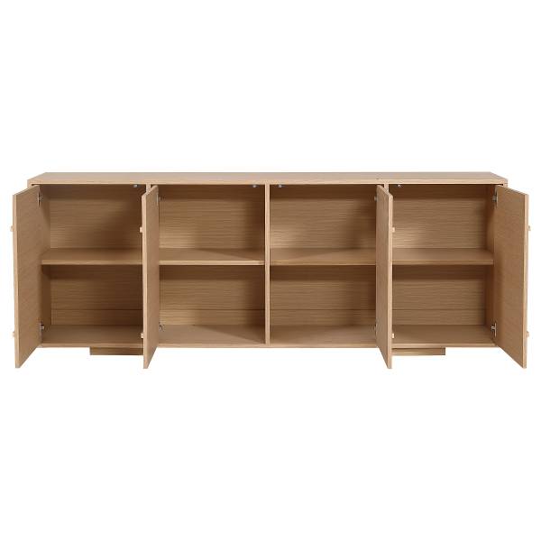 Sideboard AZUMI Echtholzfurnier - Eiche
