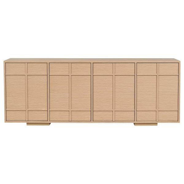 Sideboard AZUMI Echtholzfurnier - Eiche