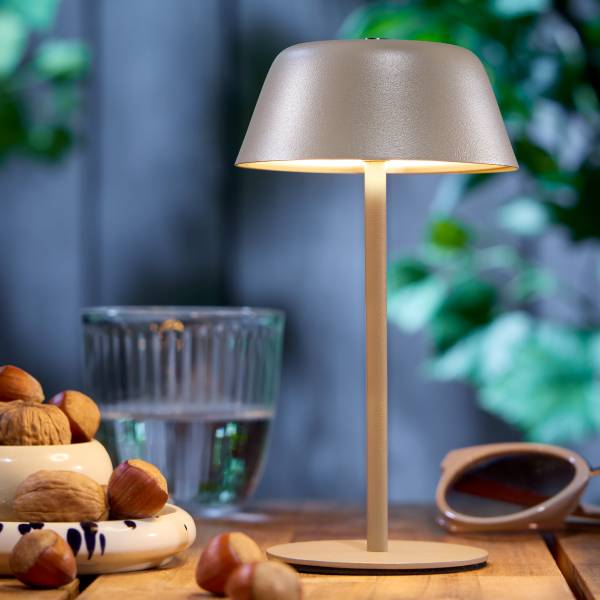 Mini lampe LED LIGHT UP Beige