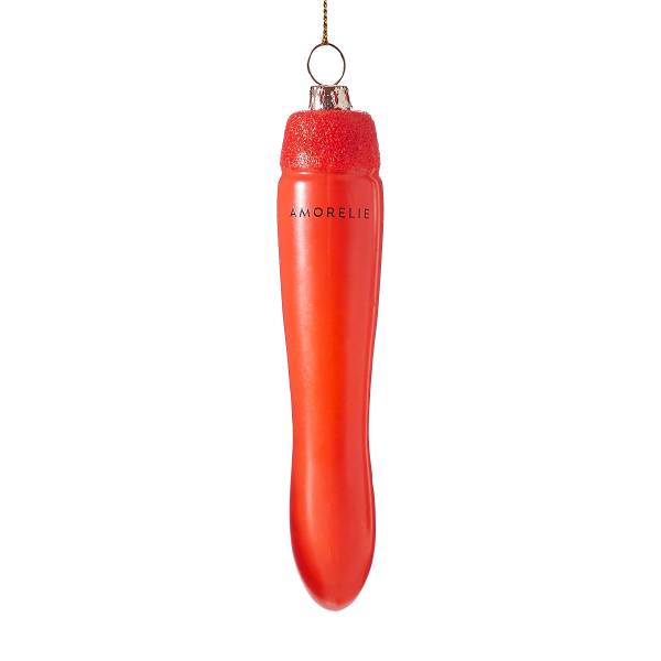 Baumanhänger HANG ON Amorelie Borosilikatglas - Rot