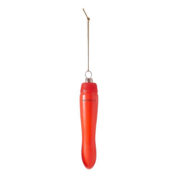 Baumanhänger HANG ON Amorelie Borosilikatglas - Rot