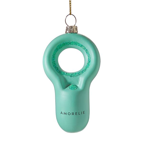 Baumanhänger HANG ON Amorelie Borosilikatglas - Türkis