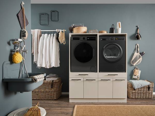 Wasmachine-ombouwkast Laundreezy B kasjmier - Breedte: 68 cm