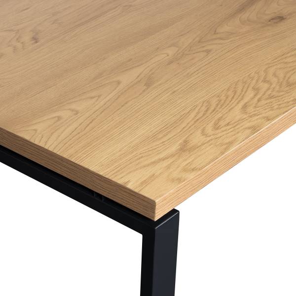 Schreibtisch Rieve Braun - Eisen - 140 x 75 x 60 cm