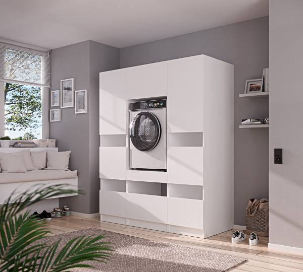 HWR Laundreezy Smart Kombi A Weiß