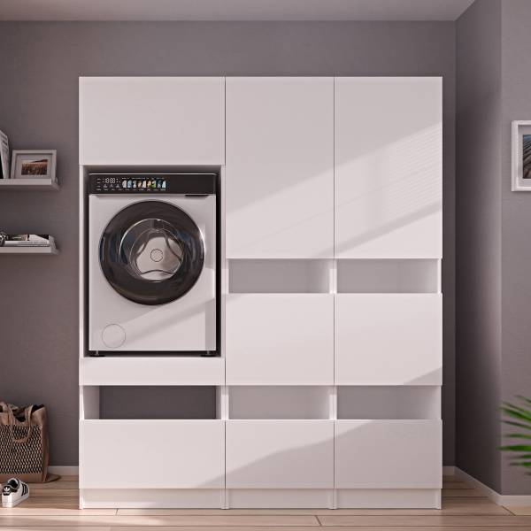 HWR Laundreezy Smart Kombi C Weiß