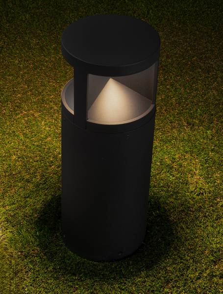 Illuminazione LED Soul Alluminio - Nero - 1 punto luce - Altezza: 43 cm