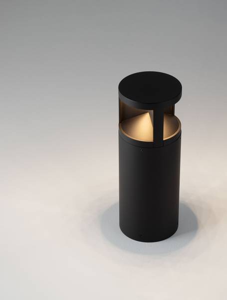 Illuminazione LED Soul Alluminio - Nero - 1 punto luce - Altezza: 43 cm