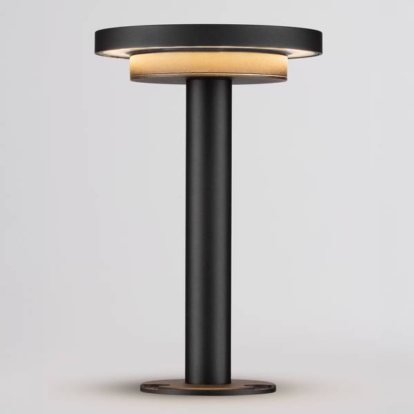 LED-Wegeleuchte Nitro Aluminium - Schwarz - 1-flammig - Höhe: 24 cm