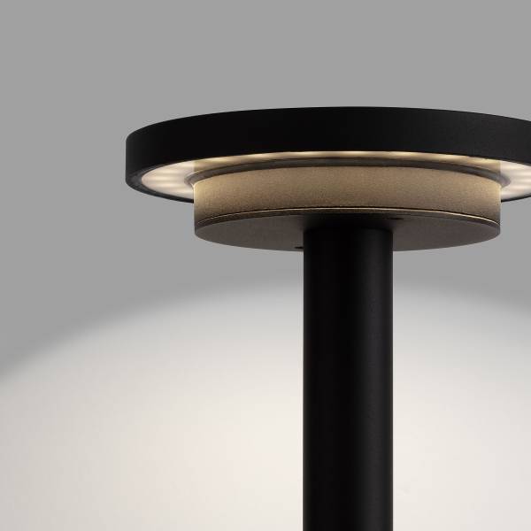 LED-Wegeleuchte Nitro Aluminium - Schwarz - 1-flammig - Höhe: 24 cm