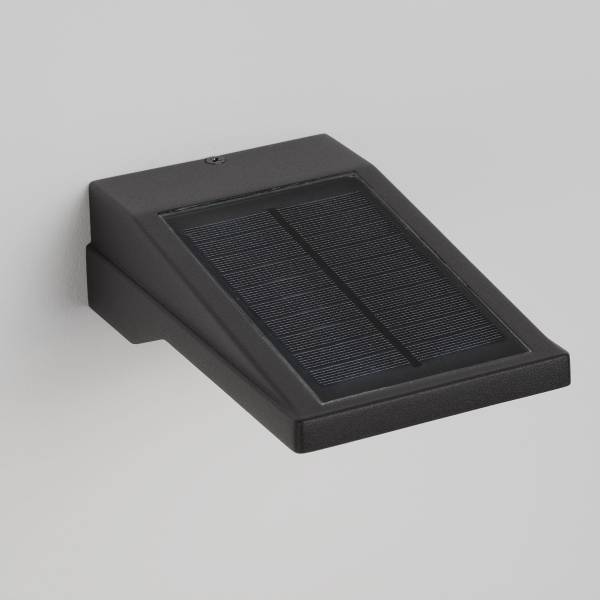 Lampada parete LED Tek con sensore Alluminio - Nero - 1 punto luce