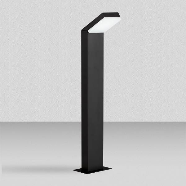 LED-Wegeleuchte Farge Aluminium - Schwarz - 1-flammig