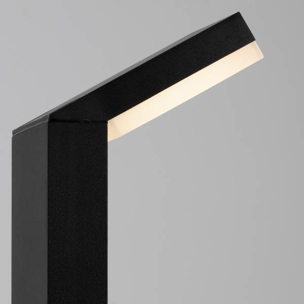 LED-Wegeleuchte Farge Aluminium - Schwarz - 1-flammig