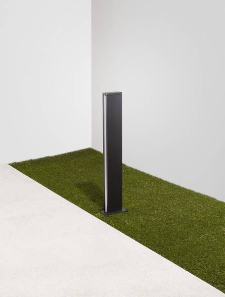 Illuminazione LED Nemo Alluminio - Grigio - 1 punto luce - Altezza: 70 cm