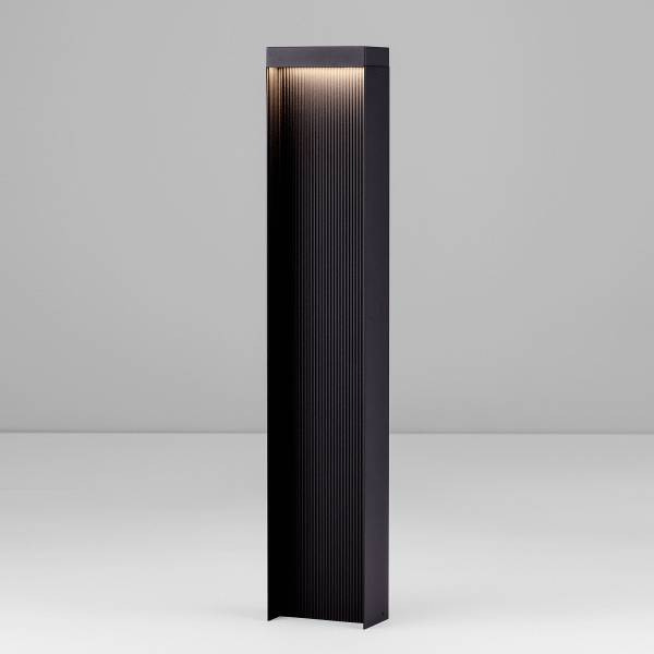 Illuminazione LED Alley Alluminio - Grigio - 1 punto luce - Altezza: 75 cm