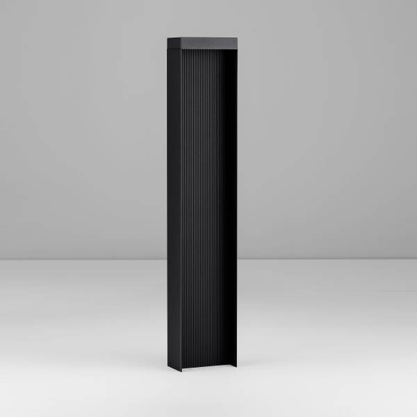 Illuminazione LED Alley Alluminio - Grigio - 1 punto luce - Altezza: 75 cm