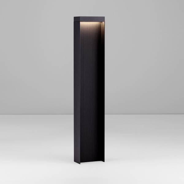 Illuminazione LED Alley Alluminio - Grigio - 1 punto luce - Altezza: 75 cm