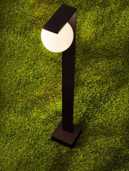 LED-Wegeleuchte Oracle Aluminium - Schwarz - 1-flammig - Höhe: 90 cm
