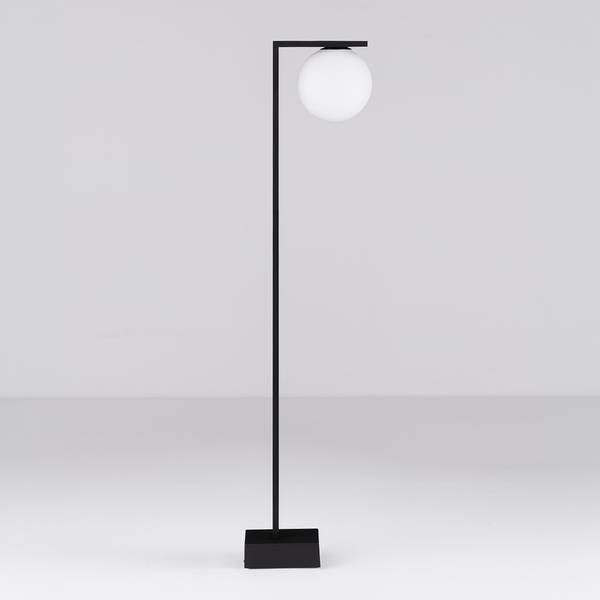 LED-Wegeleuchte Oracle Aluminium - Schwarz - 1-flammig - Höhe: 90 cm
