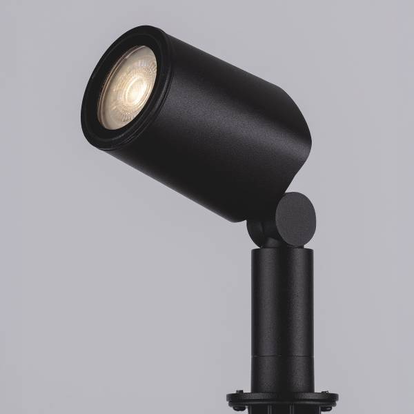 Wegeleuchte Spy Typ A Aluminium - Schwarz - 1-flammig - Höhe: 19 cm