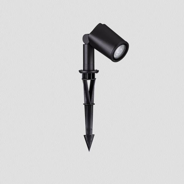 Wegeleuchte Spy Typ A Aluminium - Schwarz - 1-flammig - Höhe: 19 cm