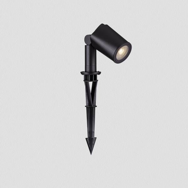 Wegeleuchte Spy Typ A Aluminium - Schwarz - 1-flammig - Höhe: 19 cm