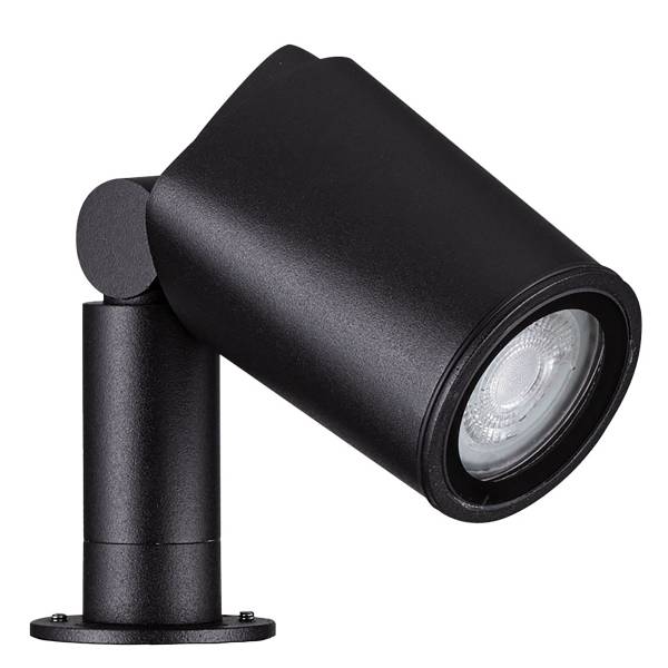 Wegeleuchte Spy Typ A Aluminium - Schwarz - 1-flammig - Höhe: 19 cm