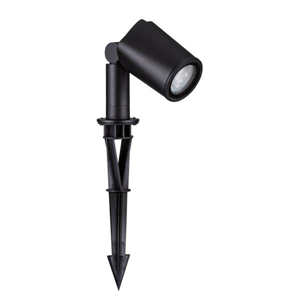 Wegeleuchte Spy Typ A Aluminium - Schwarz - 1-flammig - Höhe: 19 cm