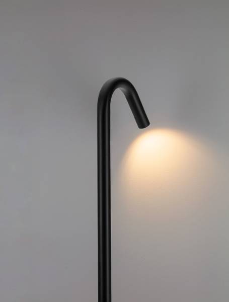 Illuminazione LED Gream Alluminio - Grigio - 1 punto luce - Altezza: 60 cm