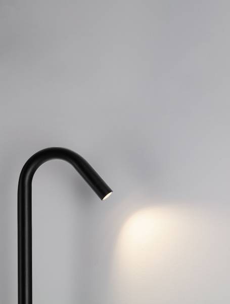 Illuminazione LED Gream Alluminio - Grigio - 1 punto luce - Altezza: 60 cm