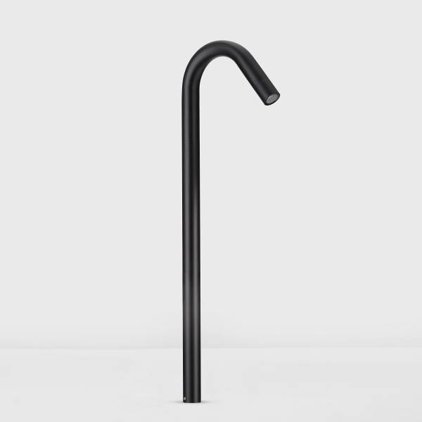 Illuminazione LED Gream Alluminio - Grigio - 1 punto luce - Altezza: 60 cm